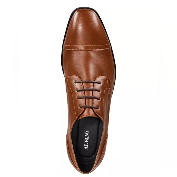 Alfani Men's Quincy Cap-Toe Lace-Up Shoes - Picture 4 of 9